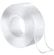 Двосторонній скотч 20 мм × 1 мм × 5 м стрічка кріпильна