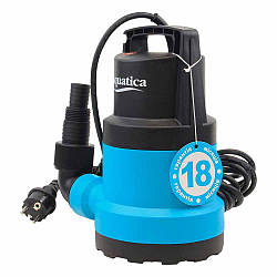 Насос дренажний 0.25 кВт Hmax 7м Qmax 133 л/хв AQUATICA (773125)