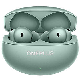 Навушники бездротові Bluetooth 5.4 OnePlus Buds 4 E513A green - MegaLavka