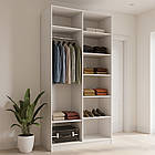 Шафа купе Суперкар, дитяча шафа купе 2/3/4 двері, шафа для одягу фотодрук, фото 7