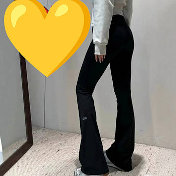 Лосини кльош для йоги, спортивні лосини, розмір M