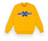 Светр дитячий для хлопчика GABBI DG-21-102-1 Жовтогарячий на зріст 128 (13028) D11-2025