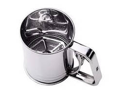 Кружка - сито для борошна з подвійним просіюванням 95*130 мм