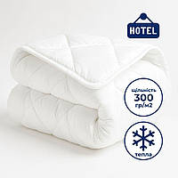 Ковдра зимова полуторна 140х210 см IDEIA антиалергенна біла тепла для готелів та дому