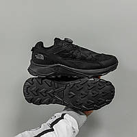Зимові чорні чоловічі кросівки The North Face BOA Black водонепроникні утеплені з системою швидкої фіксації