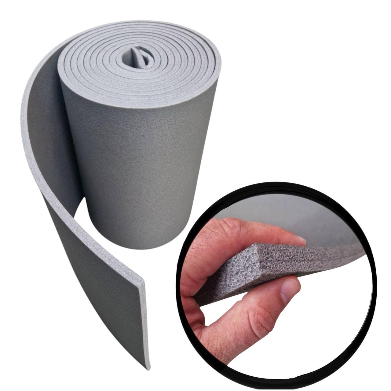 Каремат на відріз, полотно ППЕ товщина 15 мм, ширина 60 см, двошаровий, полотно теплоізоляційне, вологостійкий матеріал