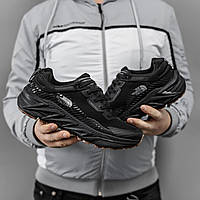 Зимові чорні Чоловічі термокросівки The North Face N97 чорні утеплені водонепроникні осінь/єврозима