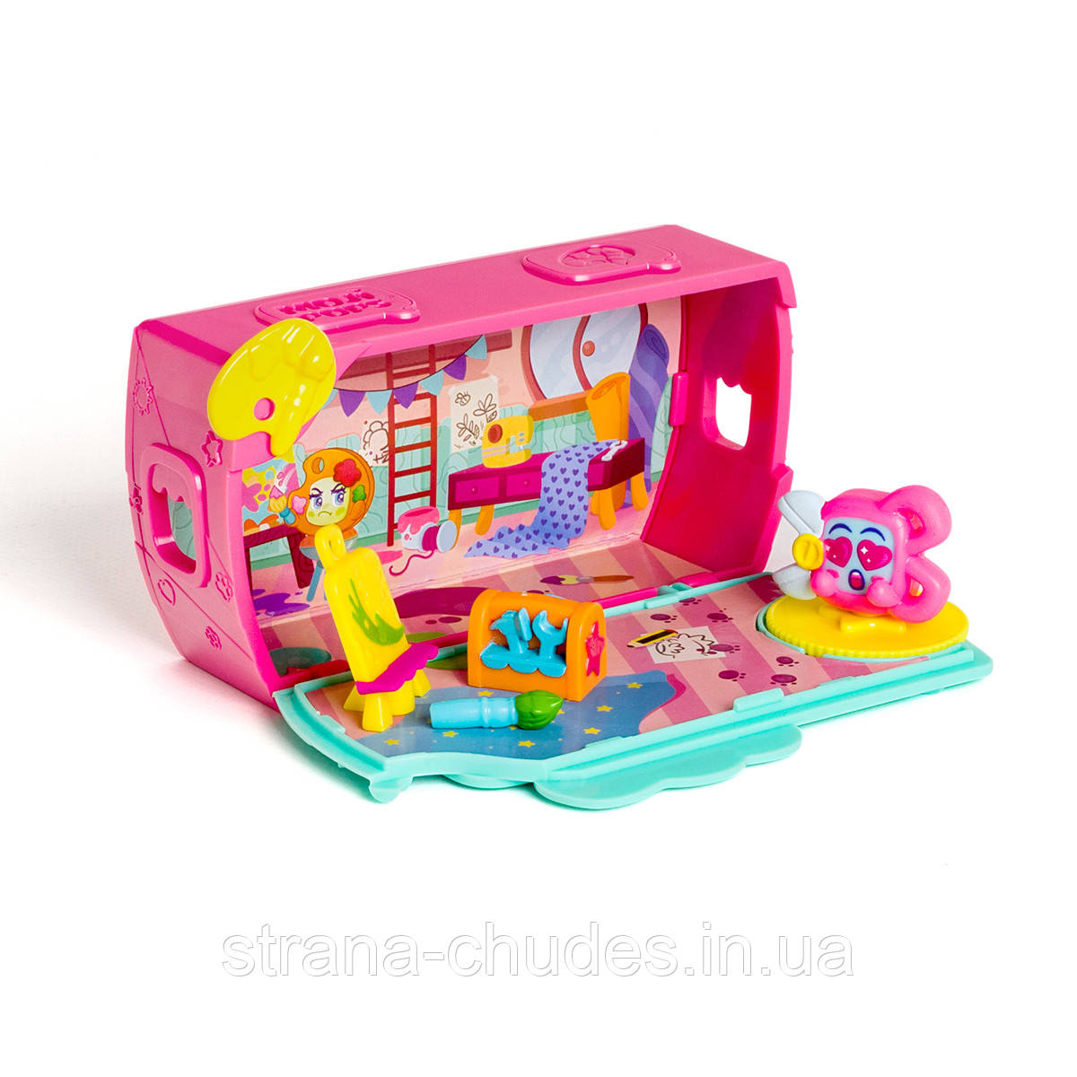 Ігровий набір MOJI POPS серії "Party" – КЛУБНИЙ БУДИНОЧОК (будиночок, фігурка, аксес.), фото 1