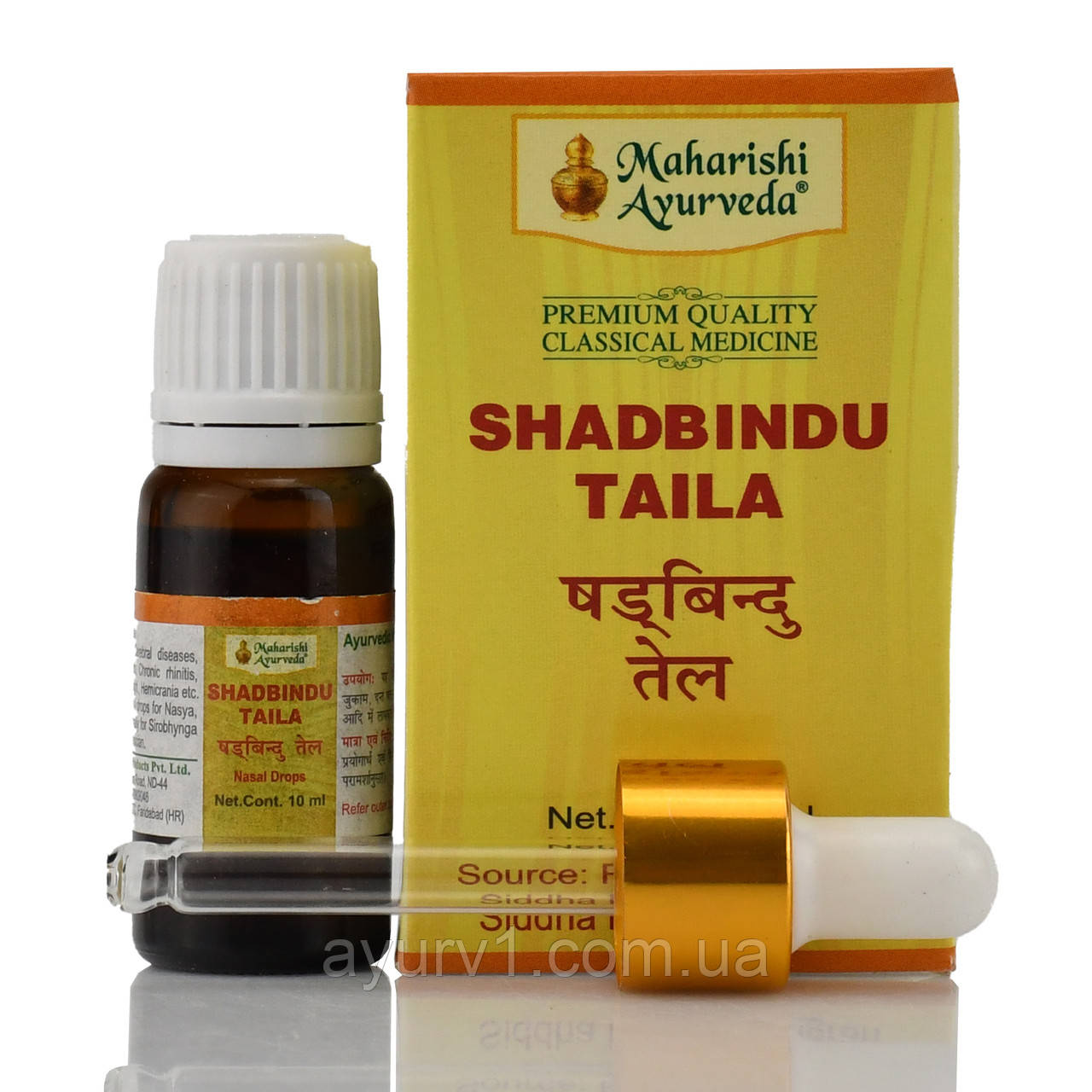 Maharashi Ayurveda, Shadbindu Taila, 10ml