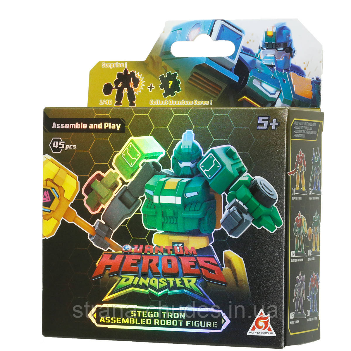 Робот-конструктор DINOSTER — СТЕГО ТРОН, фото 1