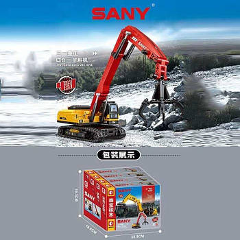 Конструктор Будтехніка 218 деталей 712053-712056 G-Rich