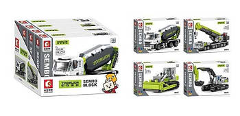 Конструктор Будтехніка 236 деталей 705100-705103 G-Rich