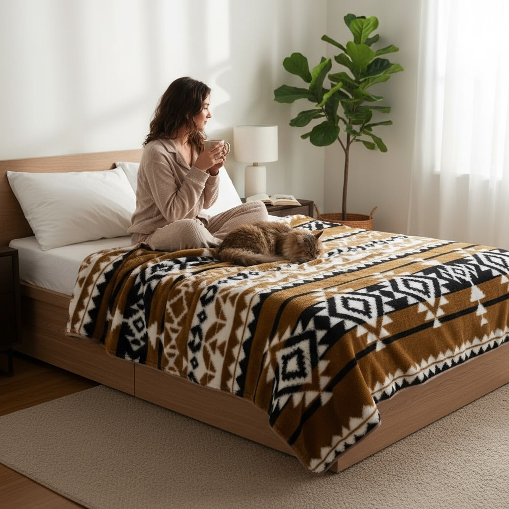 Ковдра з овчини 948 150х200 см, фото 1