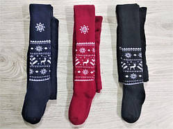 Дитячі колготи махрові для дівчаток 1-2роки TM Ekinoks