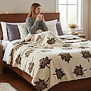 Плед-покривало з овчини 998 150х200 см, фото 2