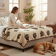 Плед-покривало з овчини 998 150х200 см