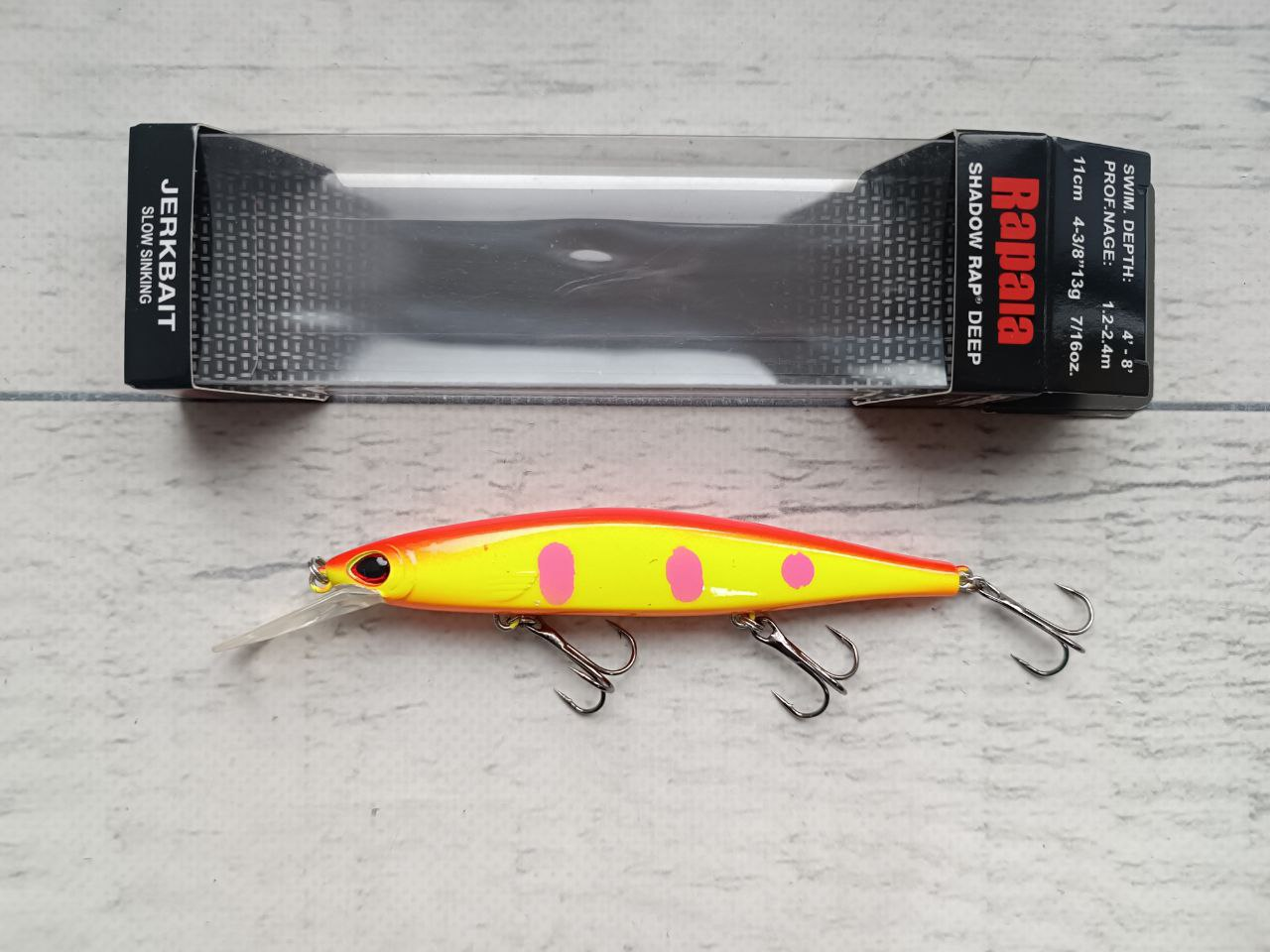 Воблер RALAPA Shadow Rap Deep SDRD11 110mm 13g