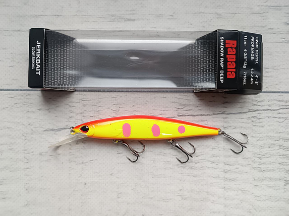 Воблер RALAPA Shadow Rap Deep SDRD11 110mm 13g, фото 1