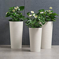 Вазон Лілія Долото підлоговий 190 білий