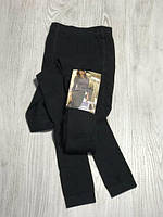 Теплі жіночі легінси махрові чорні 48-52р TM Ekinoks Туреччина