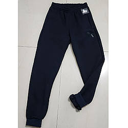 Темно сині штани з флісом для підлітків Розміри: 7-12 років (36042-2)