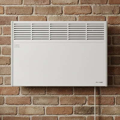 Електричний конвектор FLYME 1500RW, 1.5 кВт, до 20 кв.м, механічний терморегулятор