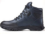 Сині черевики зимові шкіряні з протектором чоловіче взуття великих розмірів 46 47 48 49 50 Rosso Avangard Lomerflex Blue BS, фото 3