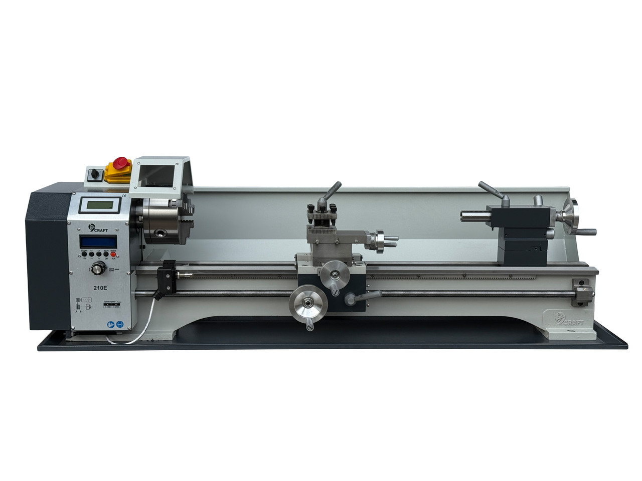 Токарний верстат по металу 9craft 210E з електронною гітарою 210х800, фото 1