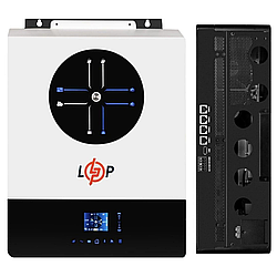 8кВт Гібридний інвертор, 8000VA, 120 А, LP LPW-MAXII-ULTRA / Інвертор сонячний / Багаторежимний перетворювач енергії