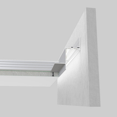Профіль тіньового шва з LED- підсвіткою АСТ-35 без покриття