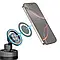 Універсальний тримач для смартфона Budi CM589B, обертання 360°, чорний / Універсальний Магнітний Автотримач на скло, фото 5