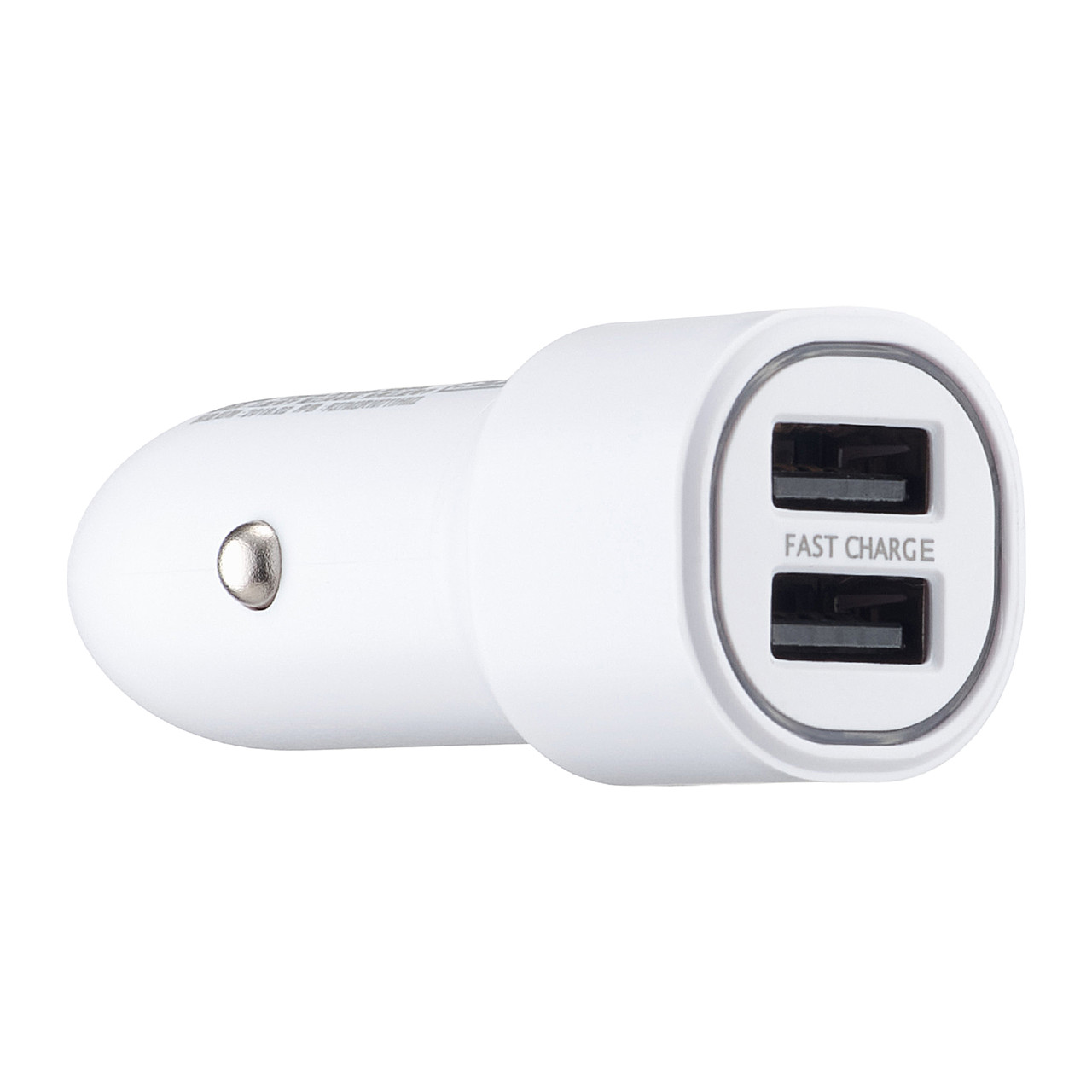 АЗП Samsung Dual Port Car Charger 2xUSB Port 15W High c0py Білий, фото 1