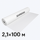 Біле агроволокно Shadow 42 г/м² 2,1×100 м — укривний матеріал для теплиць і захисту рослин від заморозків, фото 2