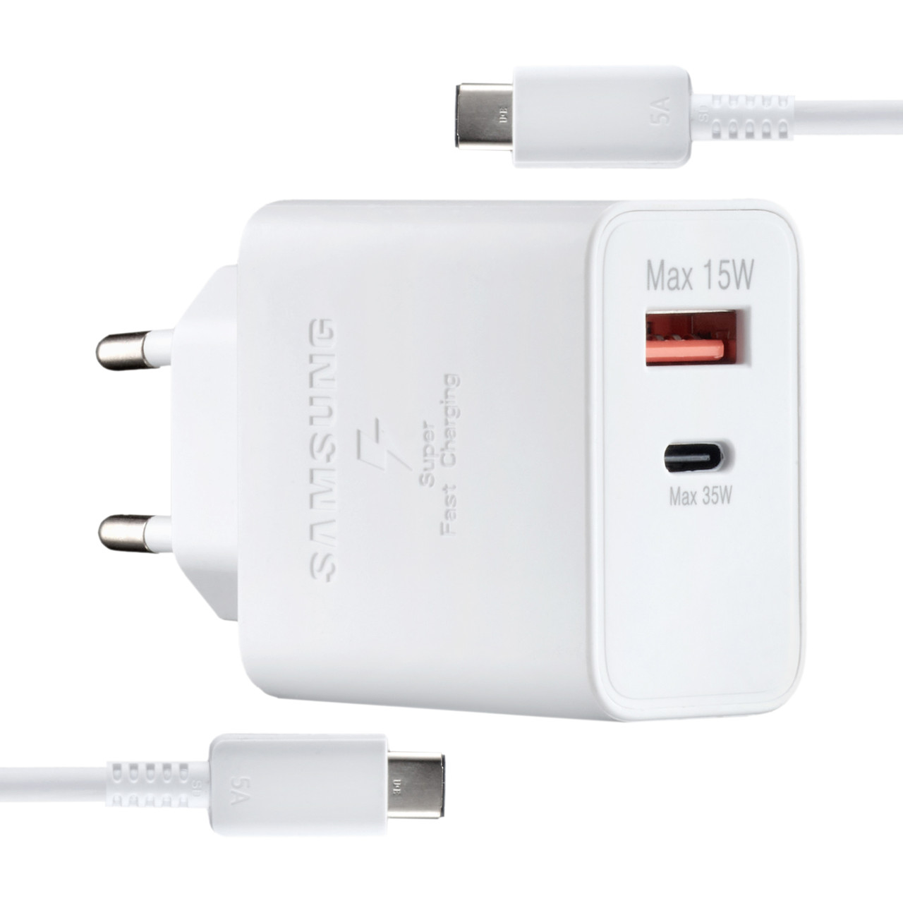 МЗП Samsung S22 35W With Cable Type-C to Type-C High c0py Білий, фото 1