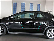 Молдинги на двері для Honda Civic Mk8 3Dr H/B 2006-2011