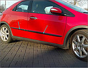 Молдинги на двері для Honda Civic Mk8 5Dr H/B 2006-2011