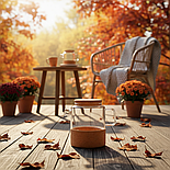 Заварювальний чайник Herisson скляний 1 л на корковій підставці, фото 7