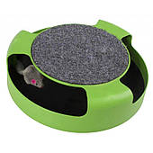 Кішка іграшка колесо з мишею кігтеточка миша 25 см CAT0526