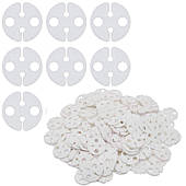 Повітряні кулі 100 шт. перлинно-біле весілля причастки дня народження TG53375