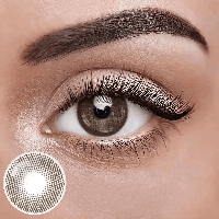 Карі Контактні Лінзи Дарк Кава  | Лінзи для краси ( Нульовки ) | Натуральні-Природні | Для світлих - чорних очей