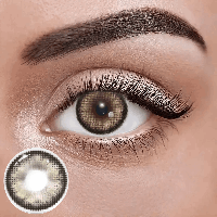 Карі Контактні Лінзи Кукольні Карі| Лінзи для краси ( Нульовки ) | Натуральні-Природні | Для світлих - чорних очей