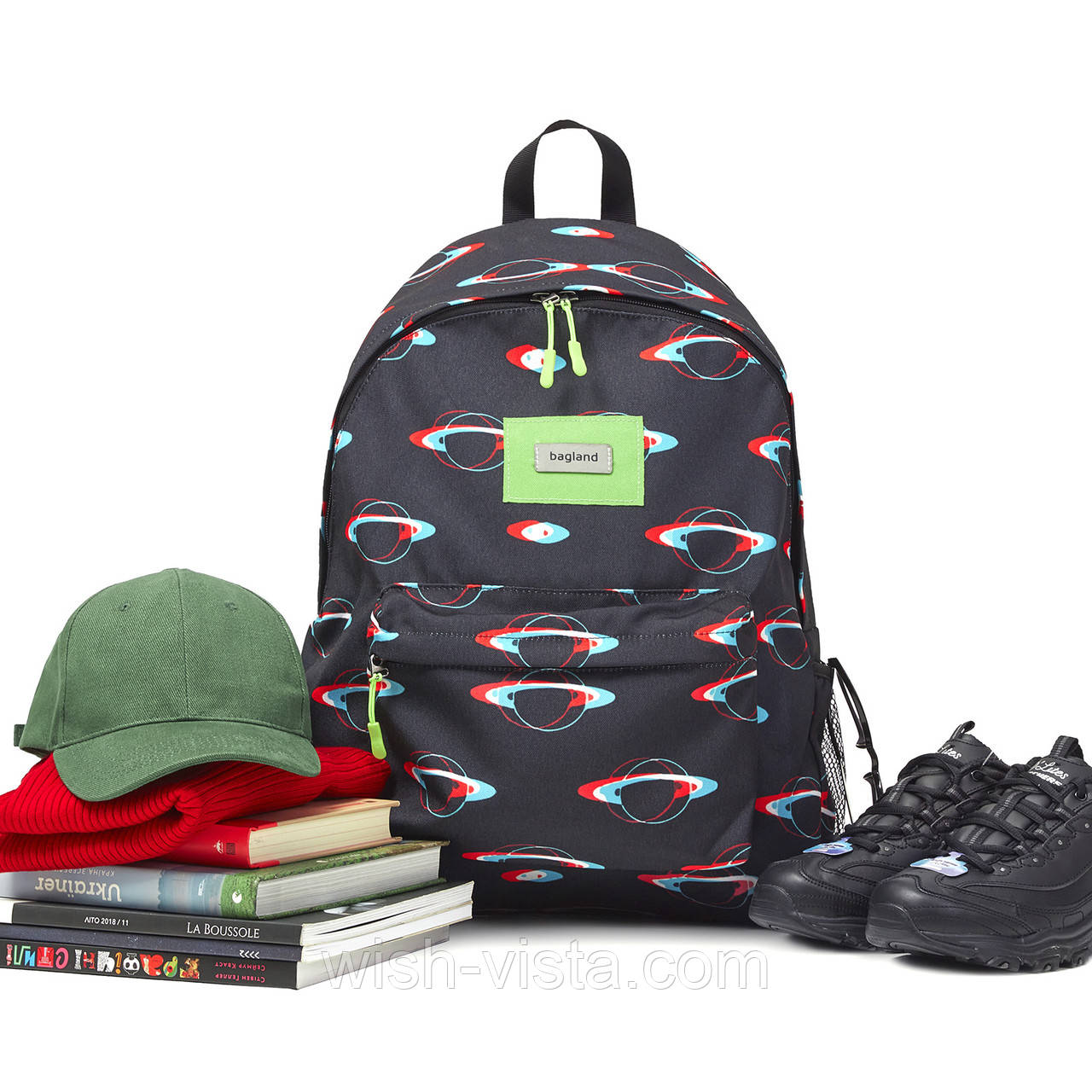 Рюкзак Bagland Stylish 34х45 см Різнобарвний ('1052418297'), фото 1