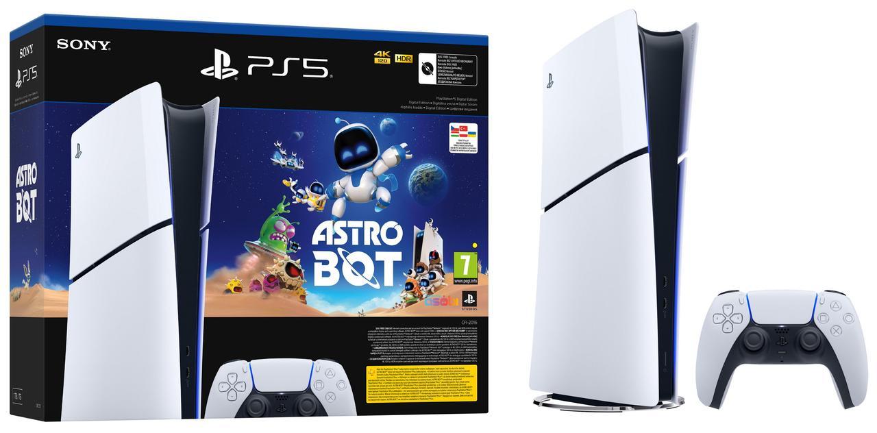 Стаціонарна ігрова приставка Sony PlayStation 5 Slim Digital Edition Astro Bot Bundle (1000044336)