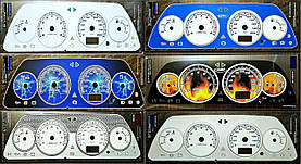 Вставка в панель приборів ВАЗ 2110 - 2112, 2113-2115 (одне широке вікно)