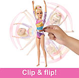 Лялька Барбі Гімнастка з аксесуарами Barbie Gymnastics Doll and Playset (GJM72), фото 3