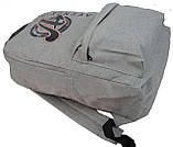 Рюкзак міський Marvel Avengers 19 л 42х29х12 см Сірий (IAN450192 grey), фото 5