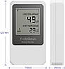 LifeBasis RN-55 - Монітор радону та якості повітря, для дому та офісу компактний з вимірюванням CO2 температури вологості, фото 2