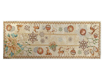 Ранер різдвяний гобелен TINSEL LUREX 54x140см