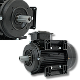 Електричний двигун для мийки високого тиску в зборі ротор + статор (4 кВт, 1440 об, 380В), фото 3