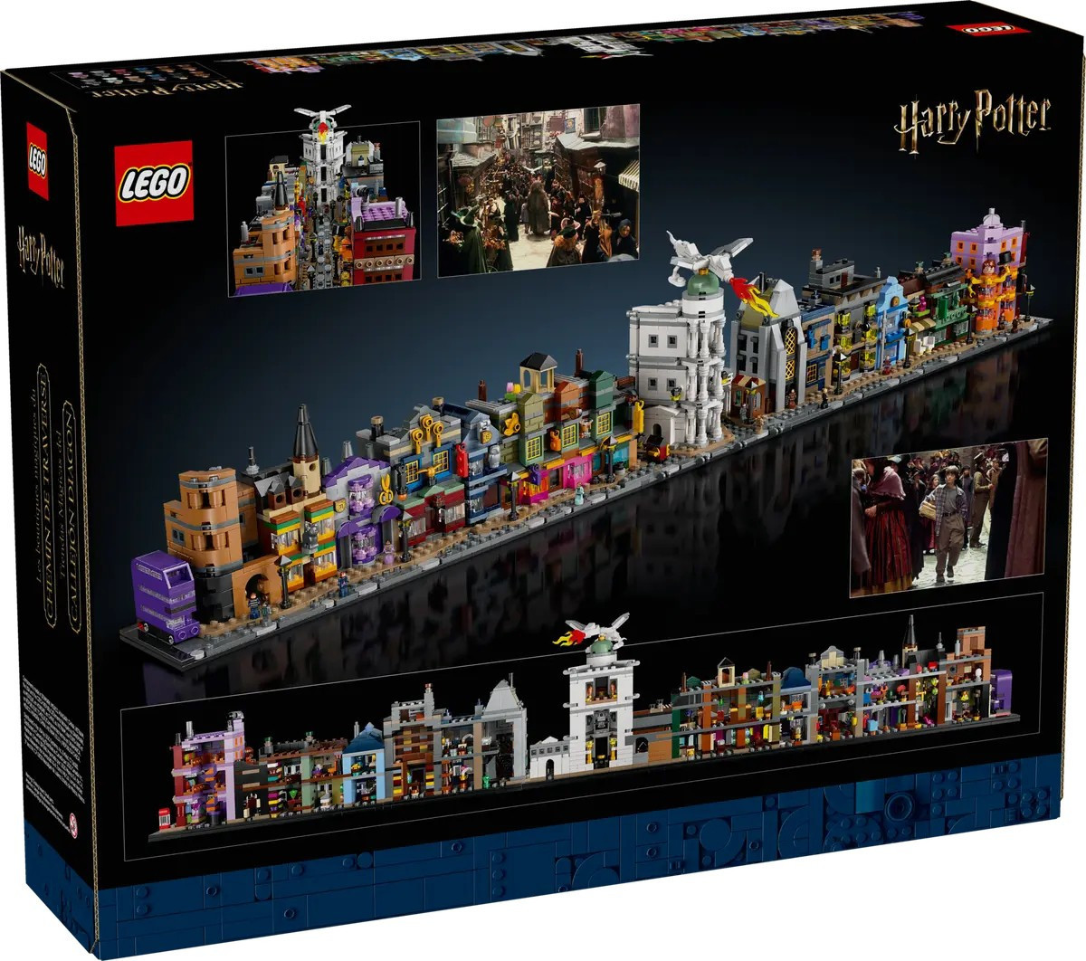 Блоковий конструктор LEGO Harry Potter Алея Діаґон Чаклунські крамниці (76444)